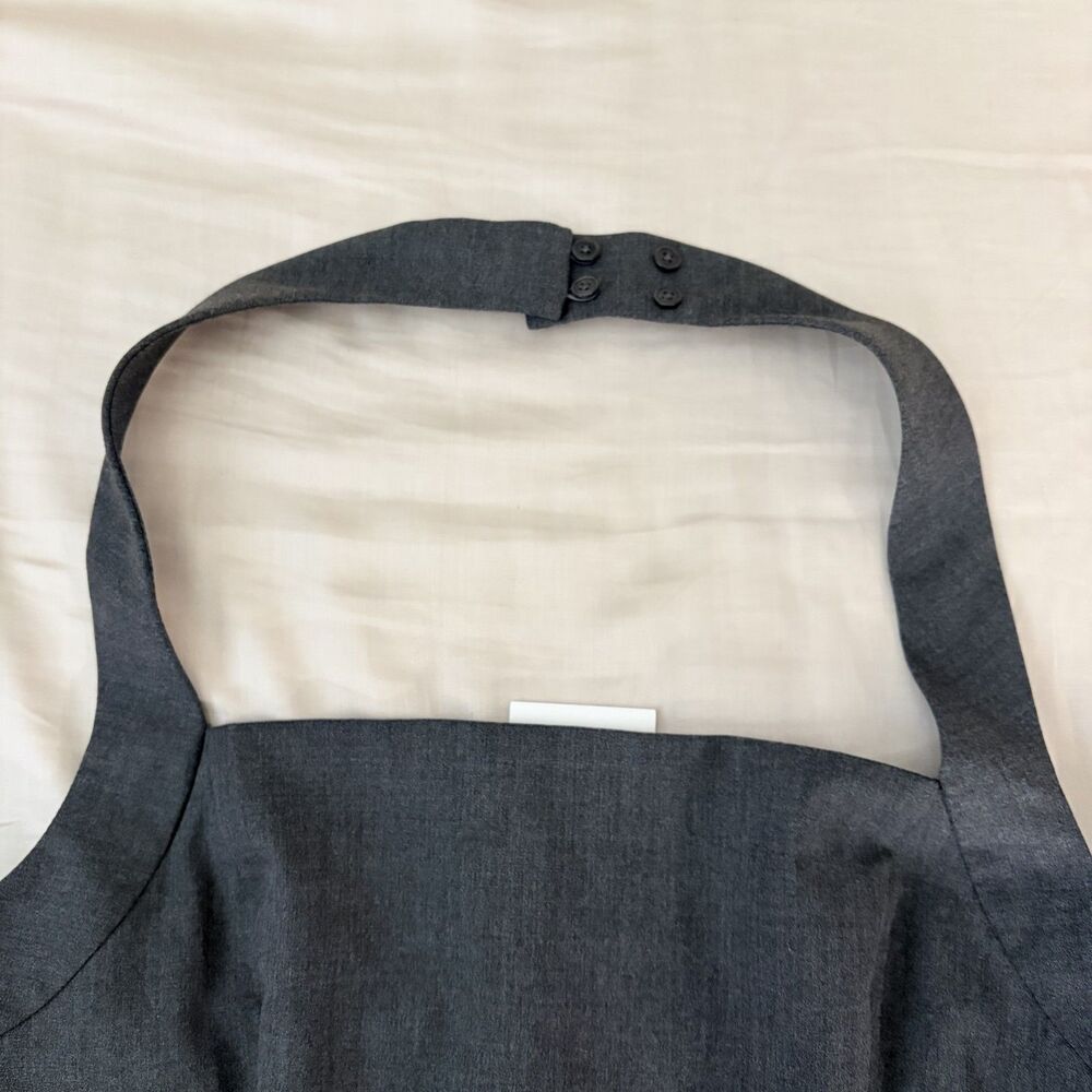 Aritzia Sunday Best Gala Halter Top in Heather Charcoal NWT - Picture 11 of 15